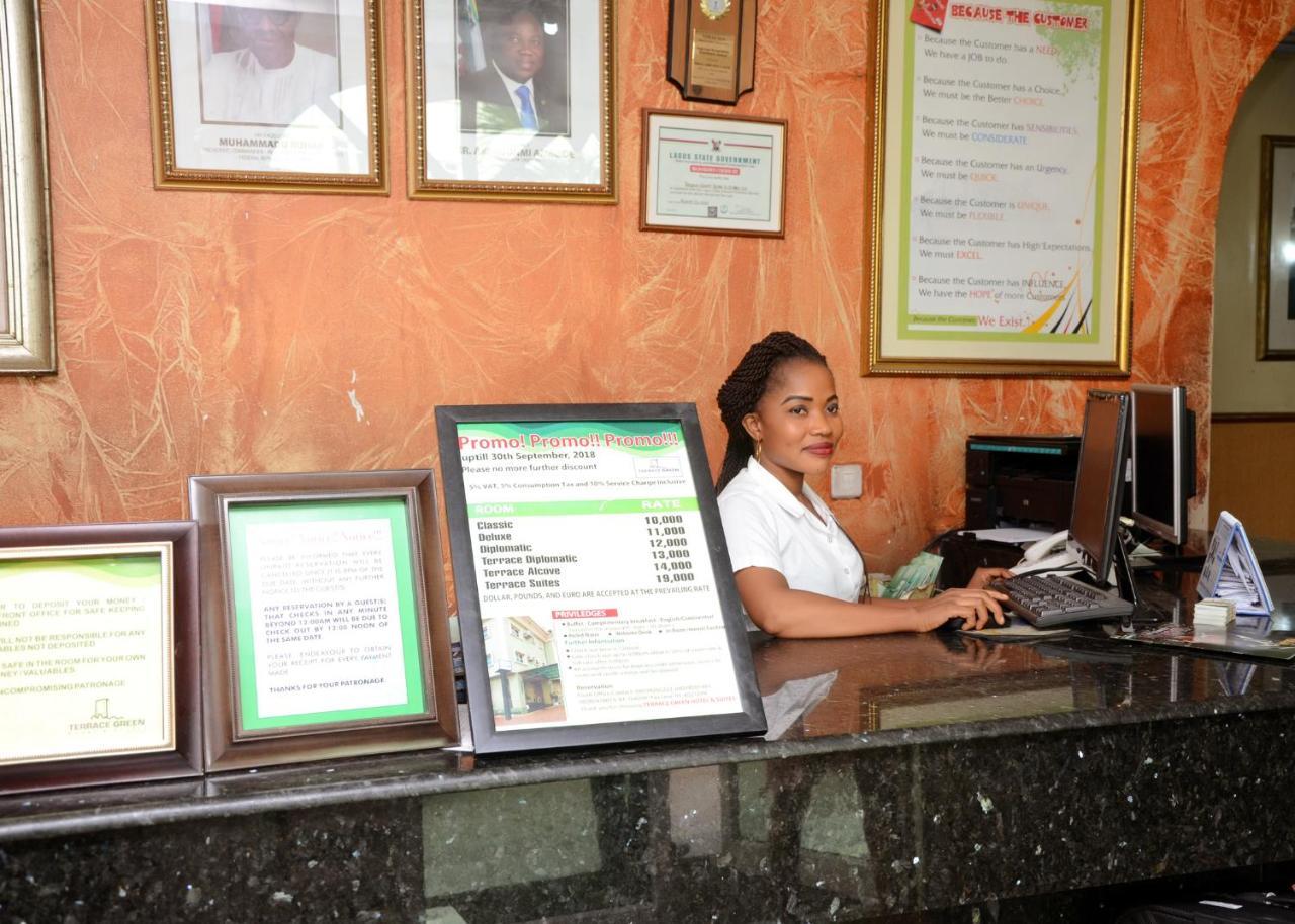 Terrace Green Hotels & Suite Lagos Esterno foto